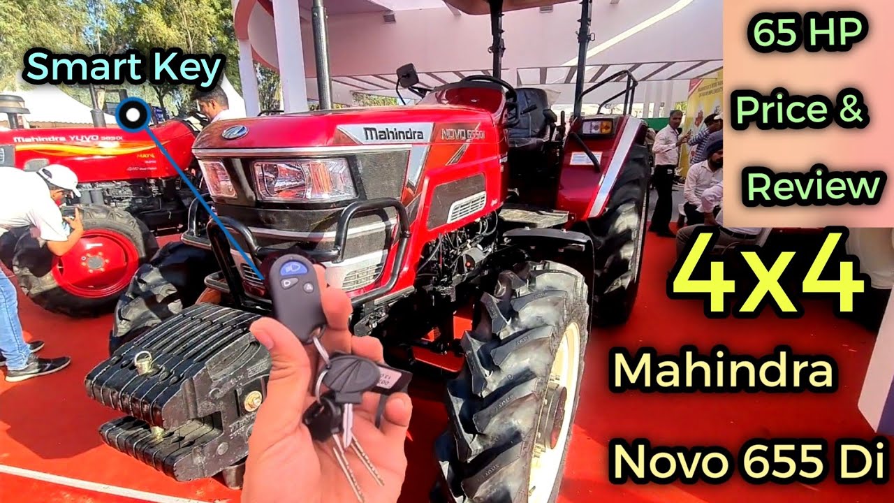 New 65 HP Mahindra Novo 655 Di _4x4 Tractor Price & Full Review 2022