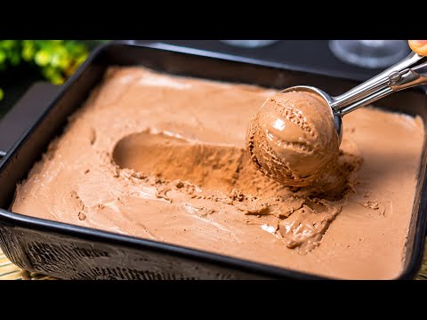 😍 3 Ingrédients + 5 Minutes = Une Glace Chocolat INCROYABLE 🍫