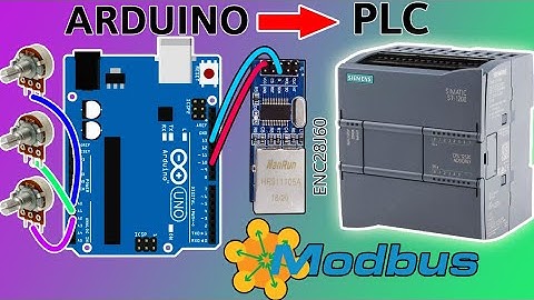 Como ESTABLECER COMUNICACIÓN MODBUS entre un ARDUINO y un PLC, enviando VARIOS DATOS ANALOGICOS | #2