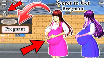 Secret of how to get the character pregnant in SAKURA SCHOOL SIMULATOR new update