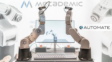 Meca500 - The Worlds Smallest 6-axis industrial robot by Mecademic