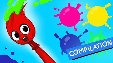 My Magic Colors - Learn Colors for kids! ( + 1 hour Shapes and Phonics and more with Morphle)