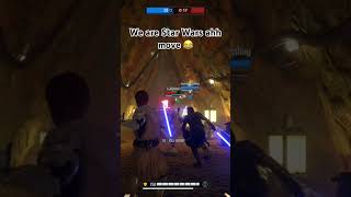 Teamwork makes the dream work #clip #starwars #battlefront2 #gaming