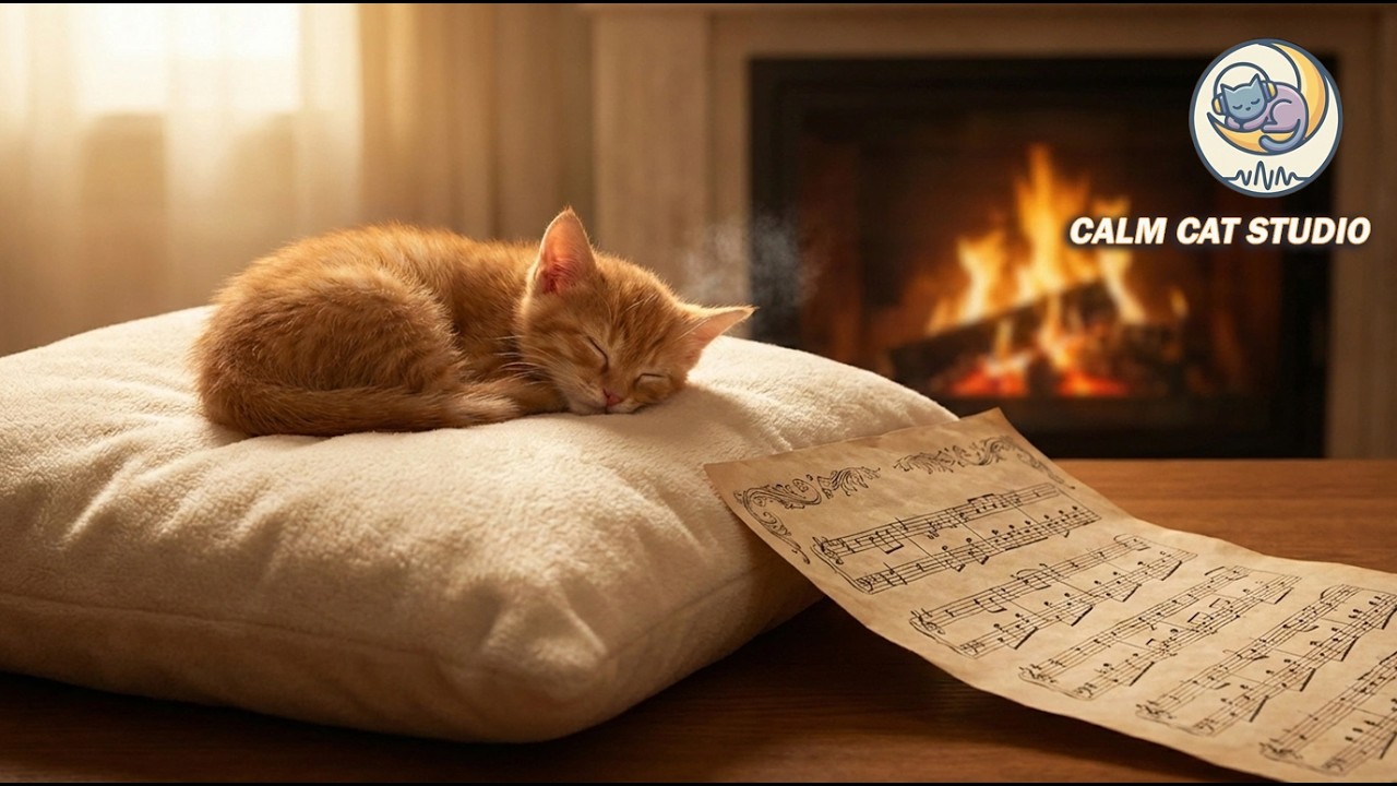 1 Hour Calming Music for Cats