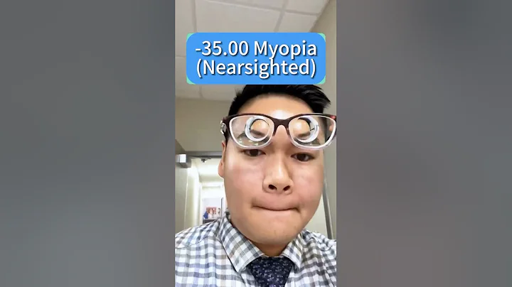 -35.00 D lense for Myopia or Nearsightedness #myopia #nearsighted #nearsightedness #glasses #elklook