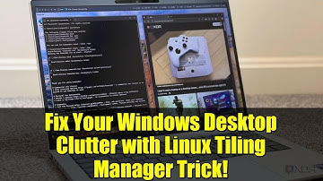 Fix Your Windows Desktop Clutter with Linux Tiling Manager Trick! | Komorebi Setup Guide