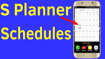 🗓🗓Samsung Tasks : How To Use S Planner For Schedules On Samsung Galaxy - Helping Mind
