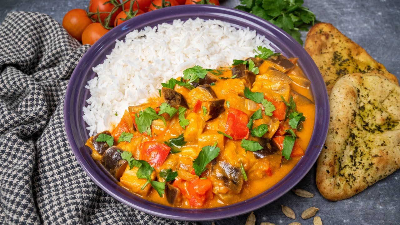 Instant Pot Eggplant Curry