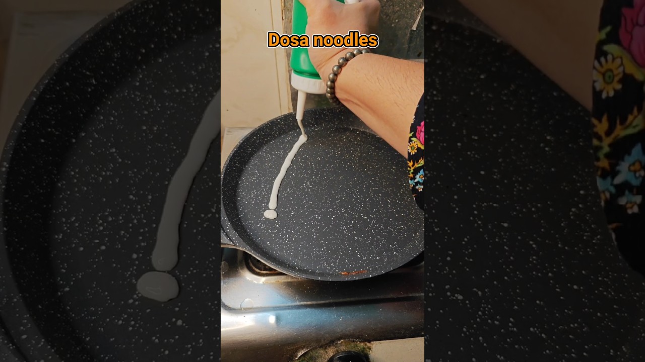 "Try this Dosa Noodles recipe"😍😳🤯
