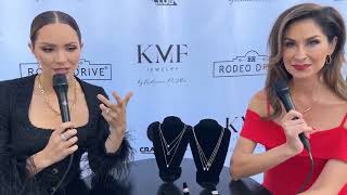Kat McPhee launches her KMF Jewelry line on Rodeo Drive!