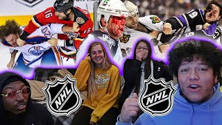 NURSES REACT TO NHL HOCKEY FIGHTS