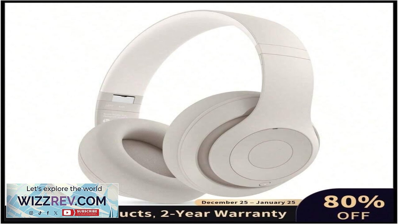 Premium Audio Gifts Professional Wireless Studio Headphones With Hi Res Sound Luxury Gift