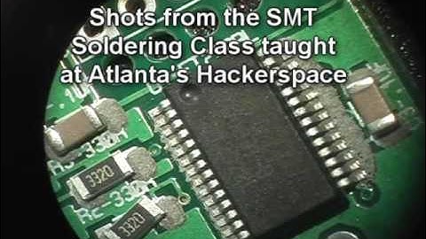 SMD Components self-align in toaster / skillet reflow
