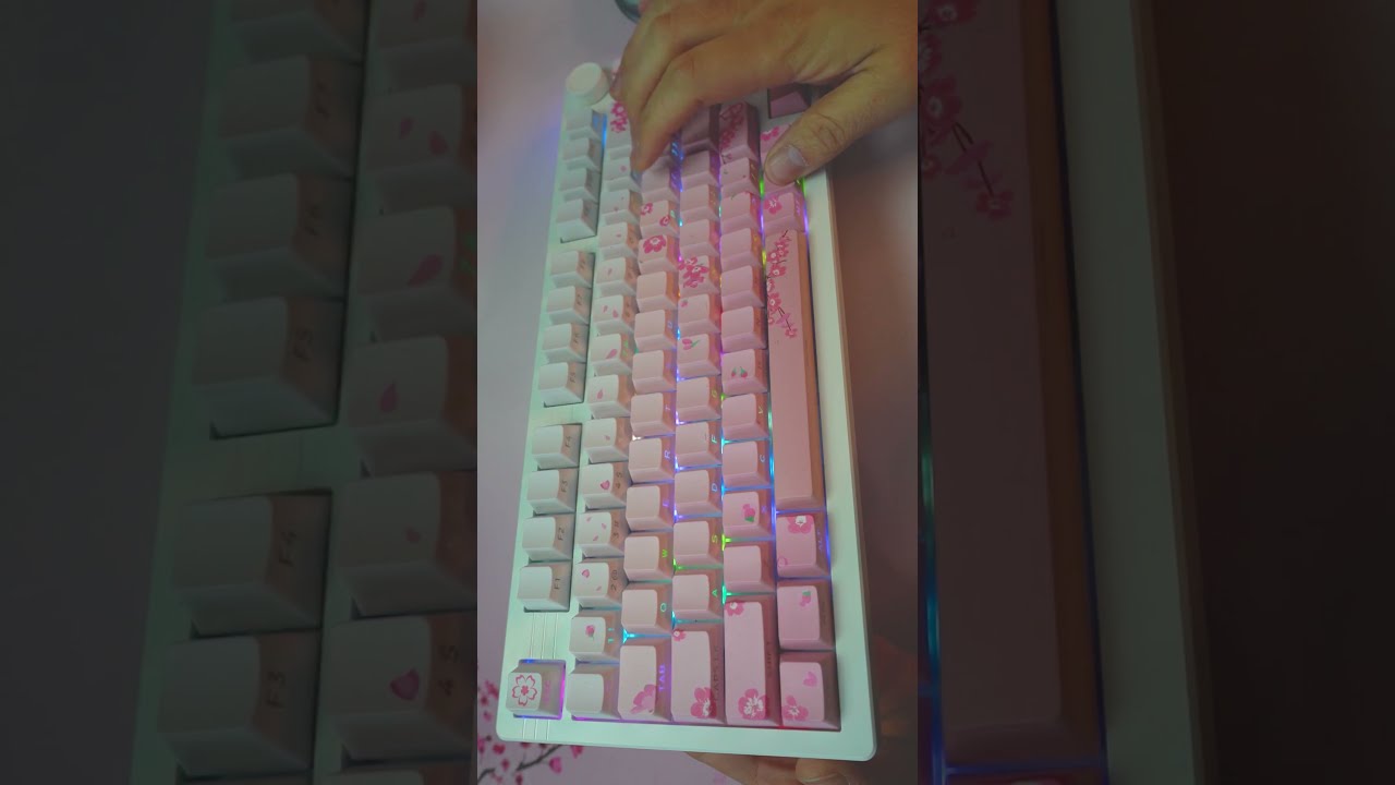 コスパ最高】DAREU EK75PRO 桜 ショートレビュー #キーボード