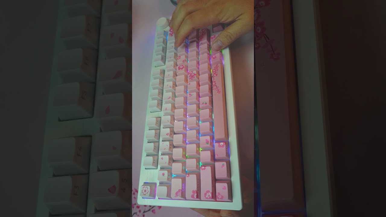 コスパ最高】DAREU EK75PRO 桜 ショートレビュー #キーボード