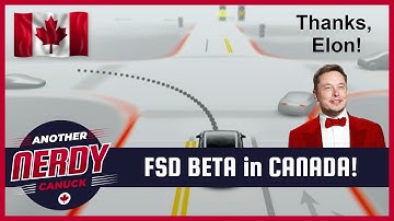 FSD Beta button has arrived in Canada!