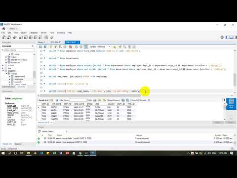 Video My SQL Bài 7: ghép chuỗi, và tính toán trong mySQL với... - youtube