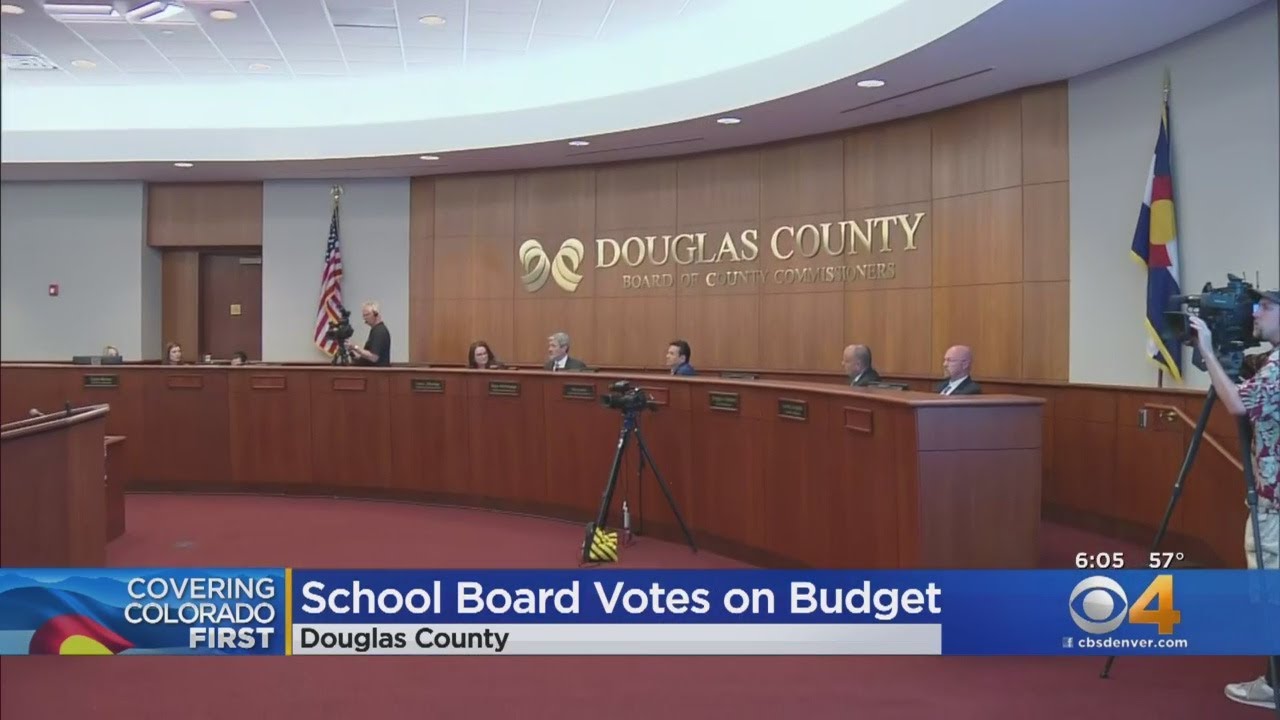 Douglas County School Board To Vote On Budget YouTube