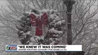 Isabella County Road Commission prepares for more snow