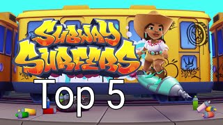 Subway Surfers Top 5 Piores Atualizações