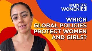 Which global policies protect women and girls from violence