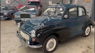 1968 MORRIS MINOR 1000 | MATHEWSONS CLASSIC CARS | AUCTION: 16, 17 & 18 OCTOBER 2024