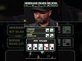 NEGREANU READS HIS SOUL #poker #shorts