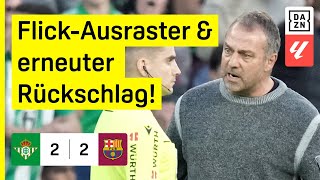 Thumbnail for Barca geschockt! Flick sieht Last-Minute-Tor von der Tribüne: Betis - Barcelona | LaLiga | DAZN