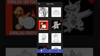 How to use art pixel (Unicorn App). Mobile app for android. screenshot 1