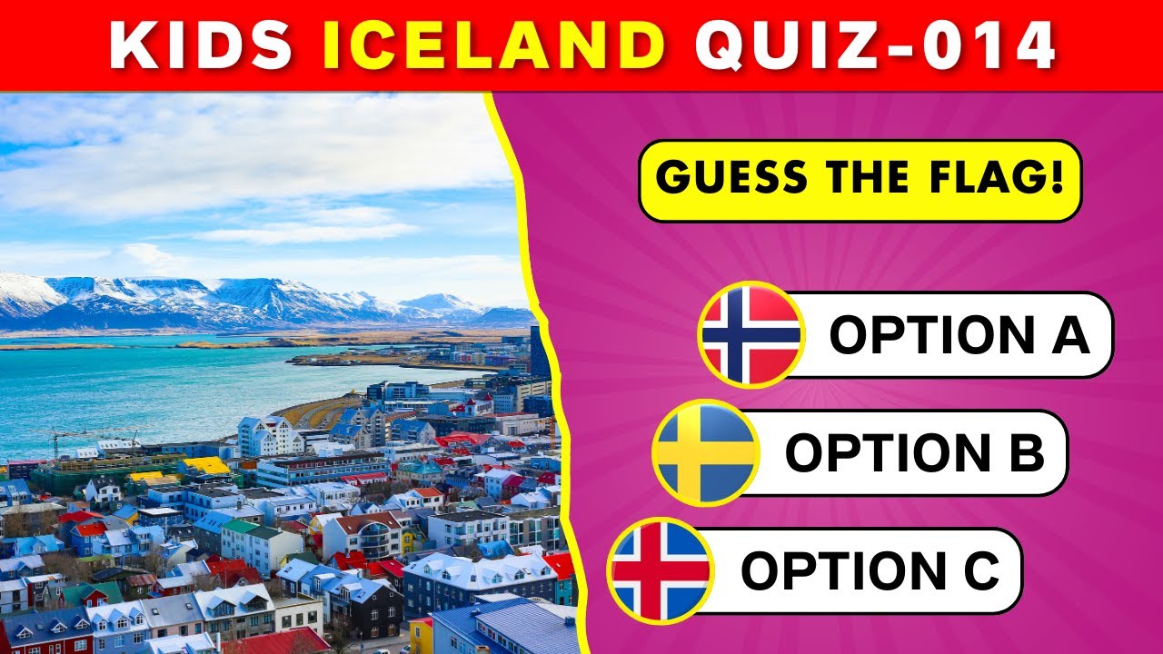 Iceland Math Problems Iceland Quiz for Kids | Learning Geography for kids | Kids Countries ...