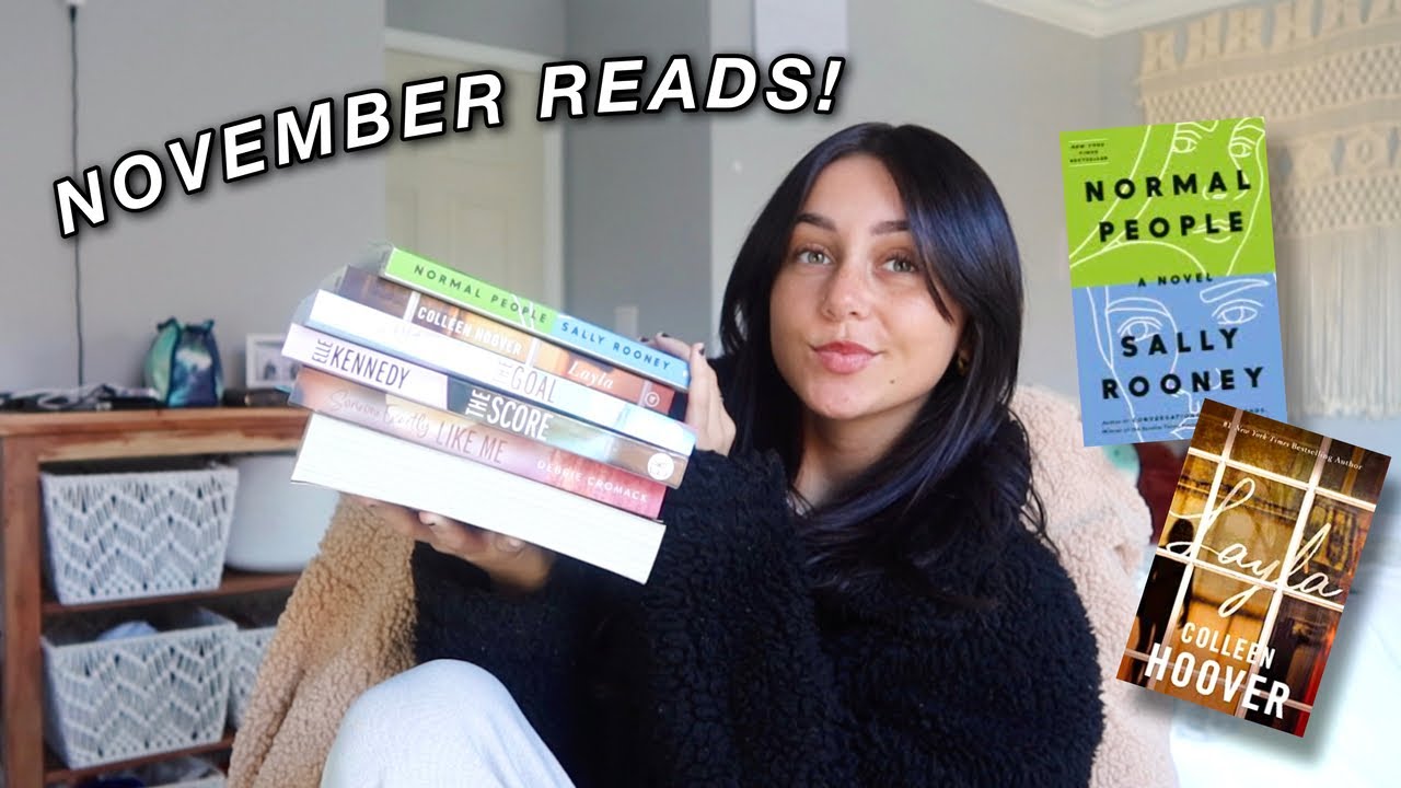 WHAT I READ IN NOVEMBER! | monthly wrap up - youtube