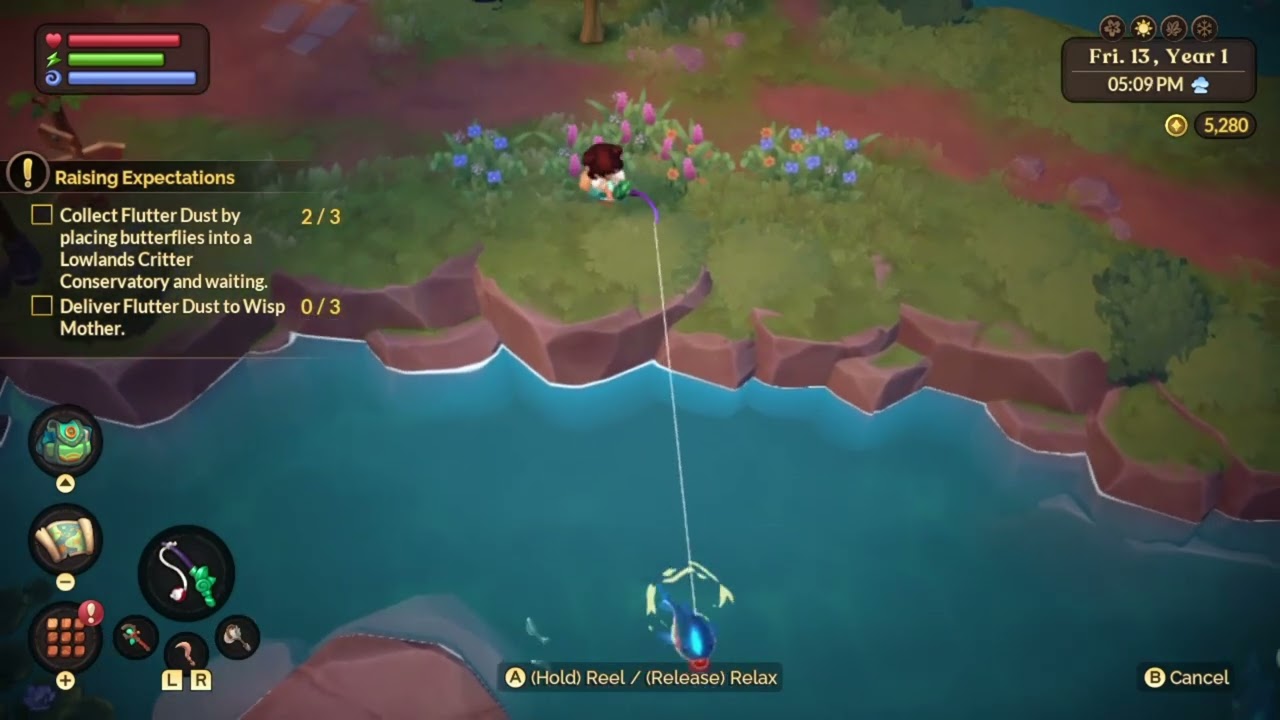 【Fae Farm】Job quest: fishing 1【53】