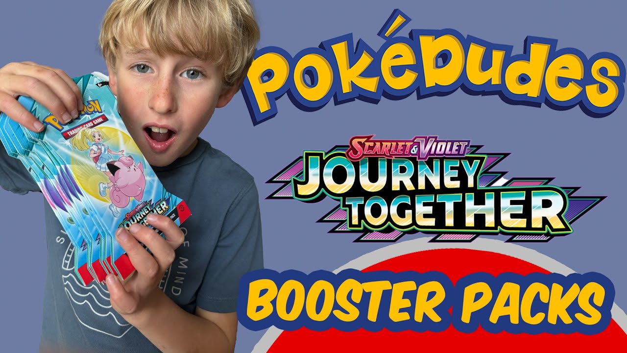 NEW Set Drop! Ripping 10 Packs of Journey Together 🔥 | PokeDudes Pack Break