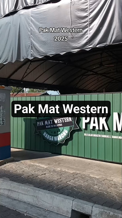 Pak Mat Western 2025 #pakmat #western #2025