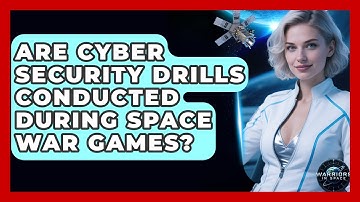 Are Cyber Security Drills Conducted During Space War Games? - Warriors In Space