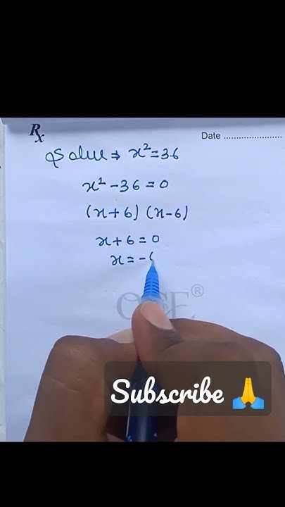 solve-x-2-36-viral-ssccgl-maths-youtube