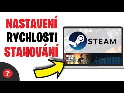 Jak NASTAVIT RYCHLOST STAHOVÁNÍ na STEAMU | Návod | Steam / Stahování