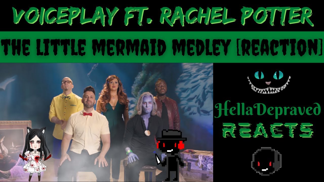 UNDER THE SEA! - VoicePlay Ft. Rachel Potter - The Little Mermaid Medley [REACTION]