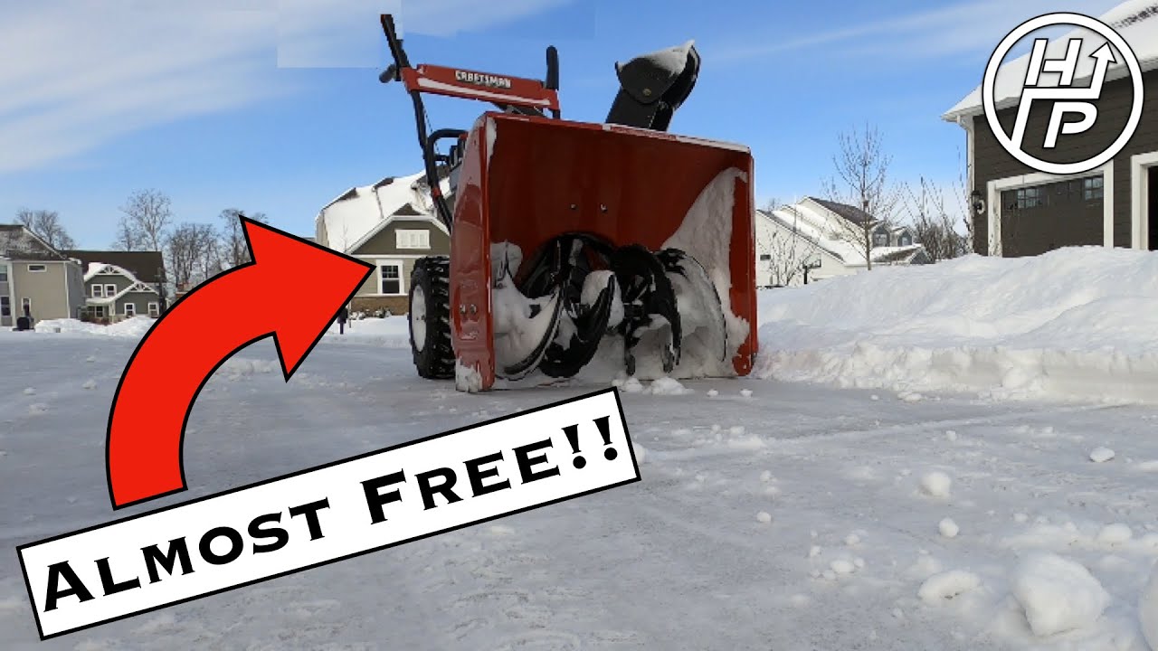 How to Fix a broken snowblower and flip it for cash! YouTube