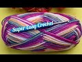 Wonderful PATTERN 💥! Super EASY And Super STUNNING, you must Try it! New elegant crochet stitches 