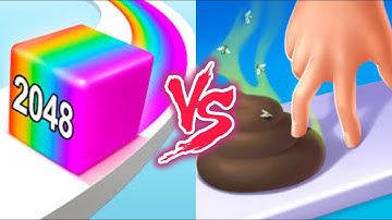 Jelly Run VS Crushy Fingers- All Levels SpeedRun Gameplay Android iOS Ep1