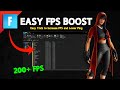 Easy Trick to Boost FPS In Fortnite!