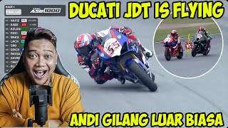 LAGI ANDI GILANG VS AZLAN, HAFIZH NYAMAN DI PODIUM 1