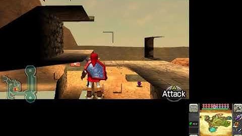 OoT3D: Enter Gerudo Training Grounds w/Ledge Clip + Hover Boots
