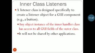 event programming using javafx