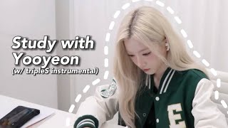 2 HOUR STUDY WITH YOOYEON | no break, with tripleS instrumental