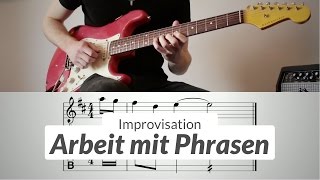 Improvisation: Arbeit mit Phrasen - Maxmachtmusik #23