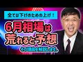 下げ幅は大きい方がいい!?6月相場は荒れると予想。天井打ち3つのサインを解説!個別はスマートドライブを深掘りします。