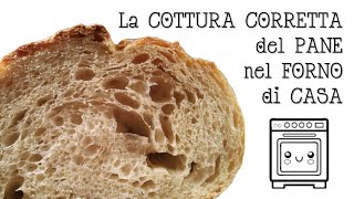 LA COTTURA CORRETTA DEL PANE nel forno di casa - YouTube