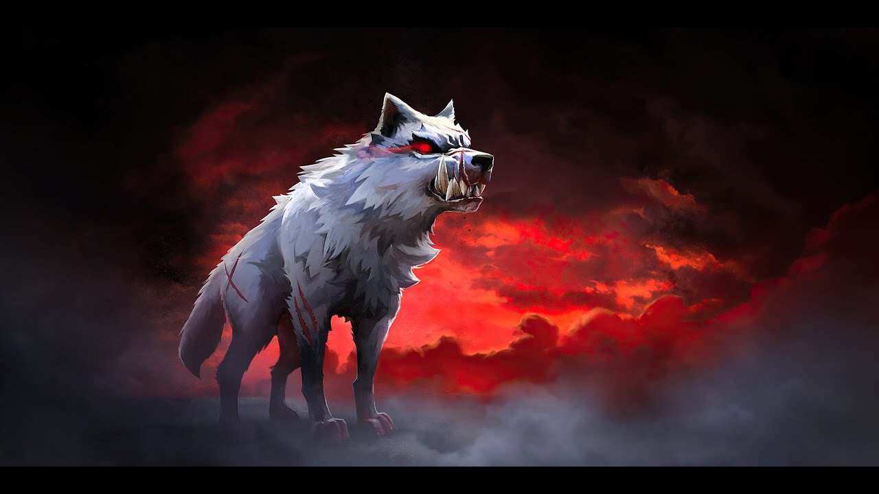 V Rising. Белый альфа волк.  В соло 